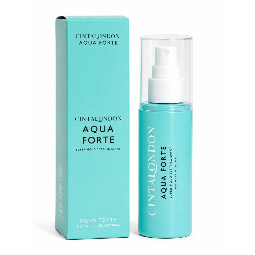 CINTA LONDON Aqua Forte Super-Hold Setting Spray - BNIB